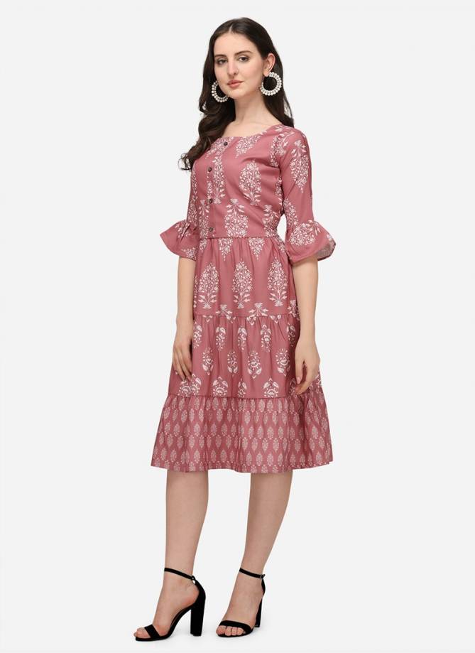 Shuhani Fancy Designer Ethnic Wear Jaipuri Cotton Printed Stylish Kurti Collection